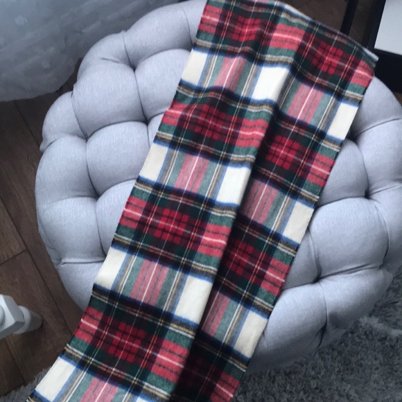 Merona Plaid Winter Scarf with Fringe - Picture 4 of 5